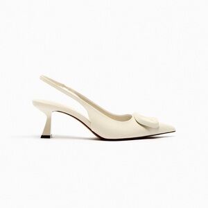 EMBELLISHED HEELED SLINGBACK size 36